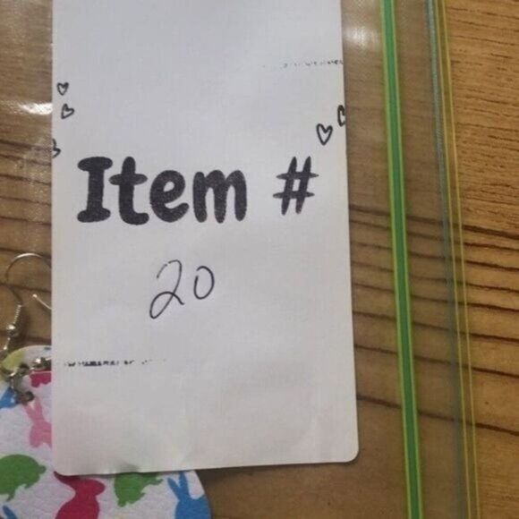 Easter Bunny‎ Egg Dangle Earrings Holiday Spring Rabbit Novelty Fun Jewelry - Picture 4 of 5